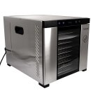 Dörrgerät Frutty, trocknen von Obst und Gemüse, mit digitalem Temperaturregler und Timer, Temperatur-Bereiche von 35°C bis 70°C,