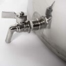 Saft Pasteurisier-Anlage P60 Zottel 60L/h aus Edelstahl, Durchlauferhitzer mit Wasserbad, Gaskocher erforderlich, kleiner und langlebiger Saft-Pasteurisier-Topf , Durchlauferhitzer geeignet für Apfelsaft etc,  made in EU (Versand kostenfrei*)
