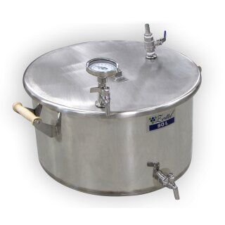 Pasteurisieranlage P90 Zottel 90L/h aus Edelstahl