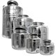 Edelstahlkannen geschweißt:  Fischer Polish-Line Edelstahlkanne in verschiedenen Ausführungen mit Zubehör, von  3L, 10L, 15L, 30L, 50L, 75L bis 100L 5 Liter Edelstahl Kugelhahn 1/2"