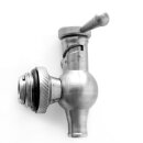 Edelstahlkannen geschweißt:  Fischer Polish-Line Edelstahlkanne in verschiedenen Ausführungen mit Zubehör, von  3L, 10L, 15L, 30L, 50L, 75L bis 100L 25 Liter ohne Hahn