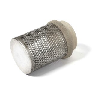 Ansaugkorb / Saugfilter für Wasserpumpen, aus Metall, 1 Zoll DN 25 mm, Außengewinde,  1" AG