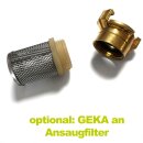Ansaugkorb / Saugfilter für Wasserpumpen, aus Metall, 1 Zoll DN 25 mm, Außengewinde,  1" AG