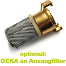 Ansaugkorb / Saugfilter für Wasserpumpen, aus Metall, 1 Zoll DN 25 mm, Außengewinde,  1" AG