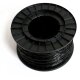 Mähfaden Tecomec 2,4mm x 215m rund gedreht, round twist Spirale, leiser und vibrationsarmer Trimmer-Faden für Motorsense, milde Allround-Schnittkante auch für Wände und Zäune etc, made in EU