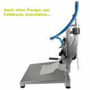 Bag-in-Box und Kanister Abfüller: Fischer 535 Spezial, mit  digit. Durchlaufmesser, Abfüllgerät für Saft (optional Speiseöl oder Wein/Most), präzise Getränke-Zapfsäule mit hoher Durchsatz-Menge, beliebige externe Pumpe möglich  (Versand kostenfrei *)