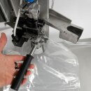 Bag-in-Box und Kanister Abfüller: Fischer 535 Spezial, mit  digit. Durchlaufmesser, Abfüllgerät für Saft (optional Speiseöl oder Wein/Most), präzise Getränke-Zapfsäule mit hoher Durchsatz-Menge, beliebige externe Pumpe möglich  (Versand kostenfrei *)