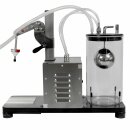 Vakuum-Abfüller elektrisch mit 1 Abfüll-Stationen, 8mm Mignon Füllstutzen Edelstahl, für kleine Flaschen / Flakons / Apotheker-Flaschen, bis 80°C  (Versand kostenfrei *)