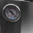 Vakuum-Abfüller elektrisch mit 1 Abfüll-Stationen, 8mm Mignon Füllstutzen Edelstahl, für kleine Flaschen / Flakons / Apotheker-Flaschen, bis 80°C  (Versand kostenfrei *)