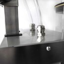Vakuum-Abfüller elektrisch mit 1 Abfüll-Stationen, 8mm Mignon Füllstutzen Edelstahl, für kleine Flaschen / Flakons / Apotheker-Flaschen, bis 80°C  (Versand kostenfrei *)