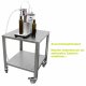 Vakuum-Abfüller elektrisch mit 1 Abfüll-Stationen, 8mm Mignon Füllstutzen Edelstahl, für kleine Flaschen / Flakons / Apotheker-Flaschen, bis 80°C  (Versand kostenfrei *)