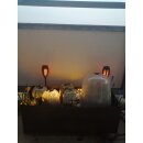 B-Ware: 9x Pflanzen vor Frost, Schnecken und Hagel schützen: 3x3er Set - 34cm YERD  BIO-SPHÄRE MAXI - flexible Pflanzglocke / Pflanzenhut / Anzucht-Glocke mit Bewässerungs- und Klima-Ventil + Bodenbefestigung, Schutz für Sämlinge