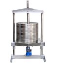Obstpresse manuell hydraulisch: Edelstahl,  50 Liter Obstpresse / Beerenpresse (Traubenpresse)  / Honigpresse / Apfelpresse OPRIH51, manuell hydraulisch, 5t Pressdruck, verbesserstes Modell v2024 (versandkostenfrei)*