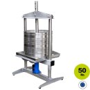 Obstpresse manuell hydraulisch: Edelstahl,  50 Liter...