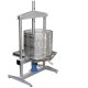 Obstpresse manuell hydraulisch: Edelstahl,  50 Liter Obstpresse / Beerenpresse (Traubenpresse)  / Honigpresse / Apfelpresse OPRIH51, manuell hydraulisch, 5t Pressdruck, verbesserstes Modell v2024 (versandkostenfrei)*