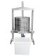 Obstpresse manuell hydraulisch: Edelstahl,  50 Liter Obstpresse / Beerenpresse (Traubenpresse)  / Honigpresse / Apfelpresse OPRIH51, manuell hydraulisch, 5t Pressdruck, verbesserstes Modell v2024 (versandkostenfrei)*