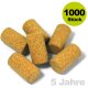 Wein-Korken: 1000 Stück Flaschenkorken mit TCA-Garantie (weniger als  0,3 ng/l TCA), Mikrogranulat-Korken  24mm  (44 x 24mm), bis 5 Jahre Lagerung