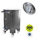 Edelstahl-Immervoll Behälter, 200 Liter...