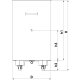 Edelstahl-Immervoll Behälter, 200 Liter  Edelstahl-Lagertank inkl. Schwimmdeckel und Staubdeckel für Wein und Most, mit Boden-Restauslauf, 2 Ausläufe,  original Zottel Fass mit angeschweißten Füßen und Rädern, made in EU  (Versand kostenfrei*)