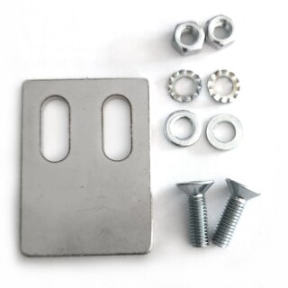 Ersatzteil / Zubehör: Flansch für Verankerung von KAT Aufnahme bei YERD Transportmulde