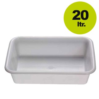 Rechteckbehälter aus Polyethylen  20 Liter