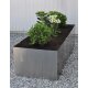 YERD Metall Hochbeet 200x100x80cm - Edelstahl Hochbeet "Square 200"