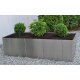 YERD Metall Hochbeet 200x100x80cm - Edelstahl Hochbeet "Square 200"