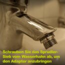 Fischer Mini Profi-Hydropresse: Wasserdruck-Presse 8 Liter, komplett aus Edelstahl, Apfelpresse / Obstpresse / Mostpresse, Tisch-Maischepresse für Haushalt, Gastro & Labor, mit Profi Hydrodruck-Technik (nicht elektrisch), mit doppelt verstärktem Deckel