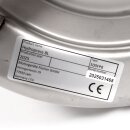 Fischer Mini Profi-Hydropresse: Wasserdruck-Presse 8 Liter, komplett aus Edelstahl, Apfelpresse / Obstpresse / Mostpresse, Tisch-Maischepresse für Haushalt, Gastro & Labor, mit Profi Hydrodruck-Technik (nicht elektrisch), mit doppelt verstärktem Deckel