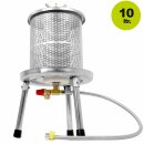 Wasserdruckpresse 10 Liter Edelstahl