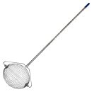 Klassischer Metall- Apfelsammler inkl. Stiel: YERD Rollsammler Apple-Wizard PRO,  komplett aus Metall, Fallobstsammler inkl. zerlegbarem Metall-Stiel,