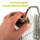 Klassischer Metall- Apfelsammler inkl. Stiel: YERD Rollsammler Apple-Wizard PRO,  komplett aus Metall, Fallobstsammler inkl. zerlegbarem Metall-Stiel,