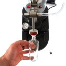 NEU 2025: Vakuum-Abfüller Ultrafiller-1 Light Mignon, mit Kunststoff-Gehäuse, Flaschen-Abfüllmaschine mit 8mm Mignon Edelstahl-Füllstutzen, Abfüllgerät für Apotheker-Flaschen, Flakons, Mini-Schnapsflaschen u.s.w, made in EU (Versand kostenfrei*)