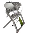 UltraGravity Falldruckfüller mit 4 Stationen, Edelstahl