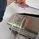 UltraGravity Falldruckfüller mit 4 Stationen, Edelstahl