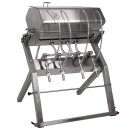 UltraGravity Falldruckfüller mit 4 Stationen, Edelstahl