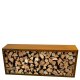 YERD CortenBOX Holzregal 150x60x35cm  2er Set