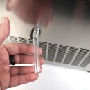 B-Ware Vorführmodell - High-End Profi Eismaschine: Exklusive, kompakte und handgefertigte Eismaschine C1500, mit Kompressor, komplett aus Edelstahl, 30 kg schwer - extrem robust, Profi-Gerät ideal für Labor  oder Haushalt, 1500g Füllmenge