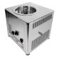 B-Ware Vorführmodell - High-End Profi Eismaschine: Exklusive, kompakte und handgefertigte Eismaschine C1500, mit Kompressor, komplett aus Edelstahl, 30 kg schwer - extrem robust, Profi-Gerät ideal für Labor  oder Haushalt, 1500g Füllmenge