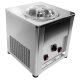 B-Ware Vorführmodell - High-End Profi Eismaschine: Exklusive, kompakte und handgefertigte Eismaschine C1500, mit Kompressor, komplett aus Edelstahl, 30 kg schwer - extrem robust, Profi-Gerät ideal für Labor  oder Haushalt, 1500g Füllmenge
