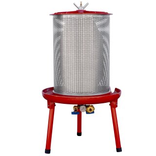 Inderst Wasserdruck- Obstpresse 40 L, rot