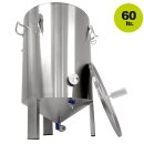 FM60 Maische- Fermenter 60 Liter, Edelstahl, konisch mit...
