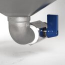 FM60 Maische- Fermenter 60 Liter, Edelstahl, konisch mit Boden-Restauslauf, Gärröhrchen, Innen-Thermometer, luftdicht verschließbarer Spanndeckel, Mini-Gärtank ideal zur flüssigen Fermentation bzw. Hefe-Vergärung bei Wein, Bier, Most / Saft-Fermentation,