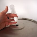 FM30 Maische- Fermenter 30 Liter , Edelstahl, konisch mit Boden-Restauslauf, Gärröhrchen, Innen-Thermometer, luftdicht verschließbarer Spanndeckel, Mini-Gärtank ideal zur flüssigen Fermentation bzw. Hefe-Vergärung bei Wein, Bier, Most / Saft-Fermentation