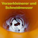 Obstmuser / Obsthäcksler: FISCHER-LAHR  EFC2000, die 2 kW (!) ~2,7 PS  Kernobstschneidemühle, Leistung 1000 kg/h, 230V, Obstmühle elektrisch für Äpfel, Birnen, Quitten (!)... NEU: Teleskop-Einfüllsäule, Transportrad,IP54 Spritzschutz (versandkostenfrei*)
