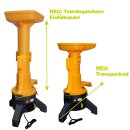Obstmuser / Obsthäcksler: FISCHER-LAHR  EFC2000, die 2 kW (!) ~2,7 PS  Kernobstschneidemühle, Leistung 1000 kg/h, 230V, Obstmühle elektrisch für Äpfel, Birnen, Quitten (!)... NEU: Teleskop-Einfüllsäule, Transportrad,IP54 Spritzschutz (versandkostenfrei*)