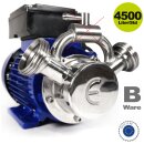 B-Ware Impellerpumpe WI30,  Edelstahlpumpe - 1x Fuss...