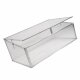 YERD Frühbeet / Mini-Treibhaus / Aufzucht-Beet:  Frühbeetkasten mit Aluminium-Rahmen und isolierenden Polycarbonat-Scheiben,  100x60 x (Höhe) 30/40cm