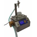 B-Ware - Gewichtsbasiertes Abfüllgerät für Gel und Öl: Dosierfüller Fischer-Lahr FüllTronic LSY12, Edelstahl Wiegefüller für Honig & hoch viskose Flüssigkeiten wie Seife, für Flaschen, Tiegel, Gläser, Dosen, automatische Waage Vorführmodell Gebrauchsspure