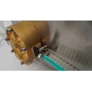 B-Ware - Gewichtsbasiertes Abfüllgerät für Gel und Öl: Dosierfüller Fischer-Lahr FüllTronic LSY12, Edelstahl Wiegefüller für Honig & hoch viskose Flüssigkeiten wie Seife, für Flaschen, Tiegel, Gläser, Dosen, automatische Waage Vorführmodell Gebrauchsspure